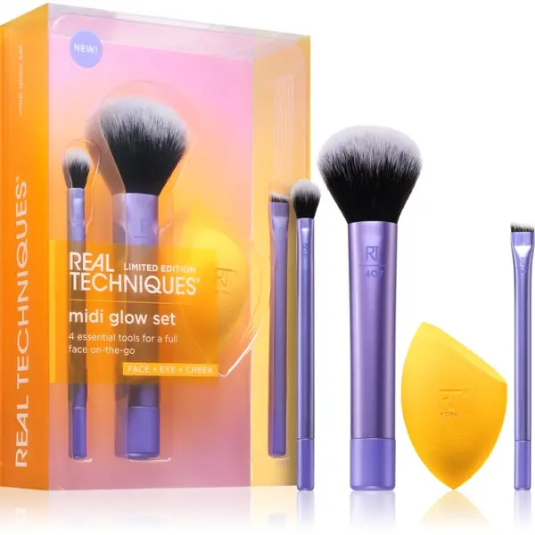 Real Techniques Real Techniques Midi Glow Set комплект четки