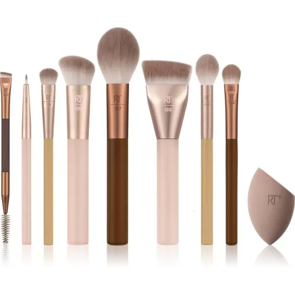 Real Techniques Real Techniques New Nudes All Angles Face Set комплект четки