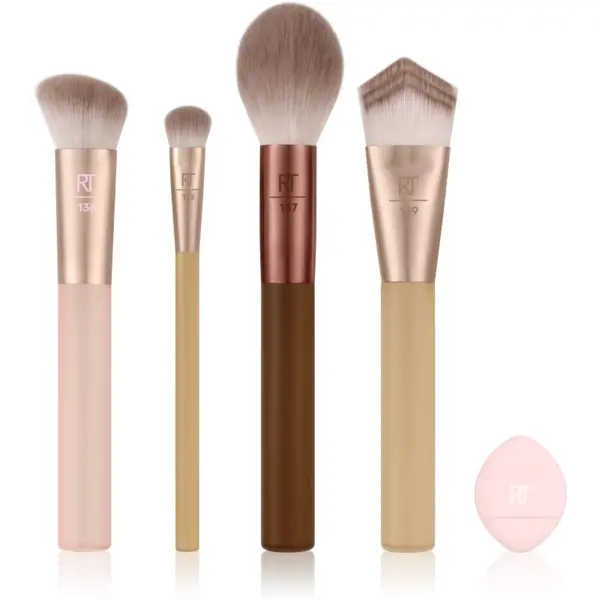 Real Techniques Real Techniques New Nudes Blurred Base Kit комплект четки 5 бр.