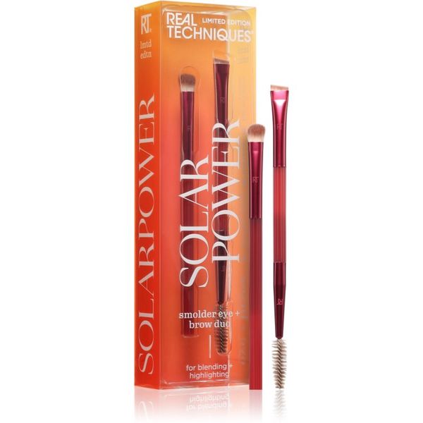 Real Techniques Real Techniques Smolder Eye and Brow Duo комплект четки 1 бр.