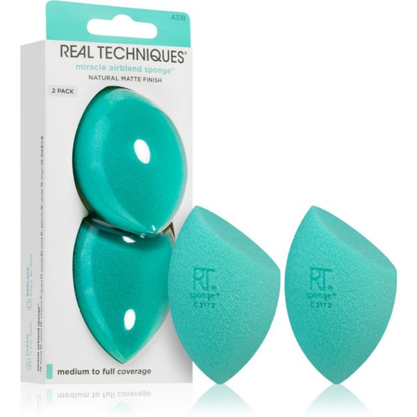 Real Techniques Real Techniques Sponge+ Mattifying Duo комплект апликатори