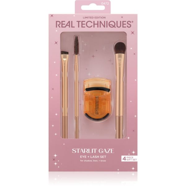Real Techniques Real Techniques Starlit Gaze Eye + Lash Set комплект четки (за очи и вежди)