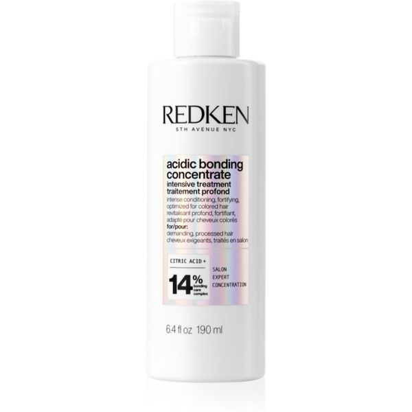 Redken Redken Acidic Bonding Concentrate грижа за използване преди нанасянето на шампоан за увредена коса 190 мл.
