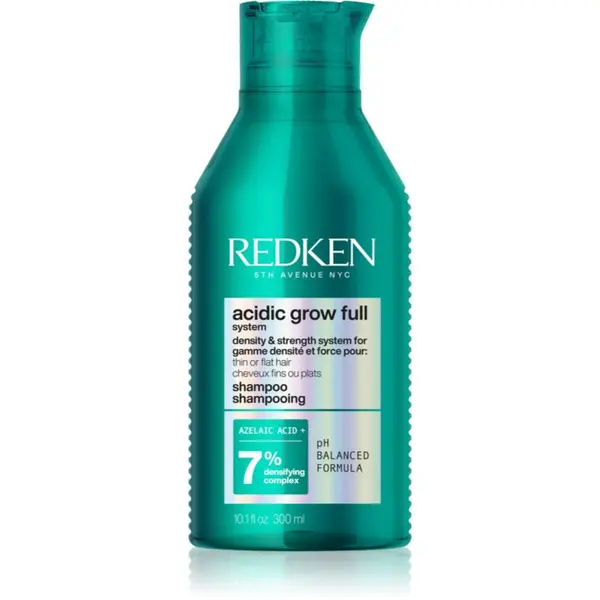 Redken Redken Acidic Grow Full System Shampoo шампоан за слаба и увредена коса за обновяване на гъстотата на косата 300 мл.