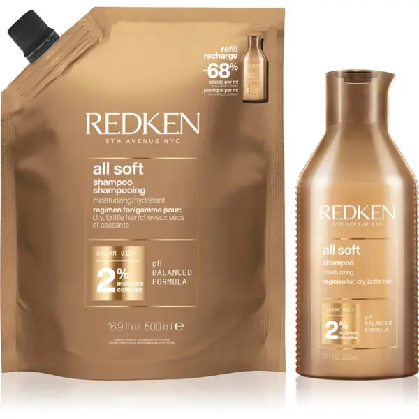 Redken Redken All Soft изгодна опаковка за суха и крехка