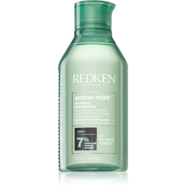 Redken Redken Amino Mint нежен почистващ шампоан за бързо омазняваща се коса 300 мл.