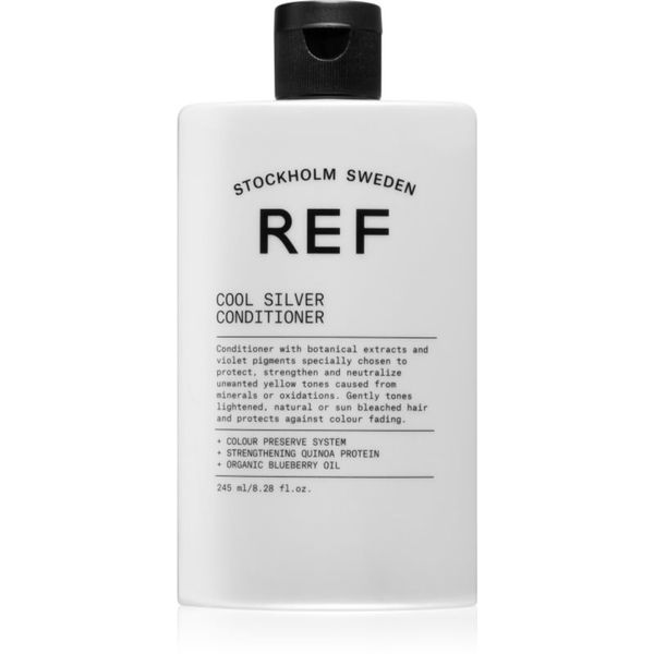 REF REF Cool Silver Conditioner хидратиращ балсам, неутрализиращ жълтеникавите оттенъци 245 мл.