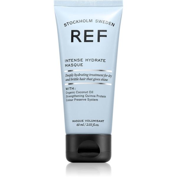 REF REF Intense Hydrate Masque интензивна хидратираща и подхранваща маска за суха и непокорна коса 60 мл.
