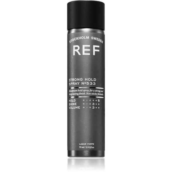 REF REF Strong Hold Spray N°533 лак за коса със силна фиксация 75 мл.