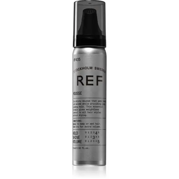 REF REF Styling Mousse луксозна пяна за обем за дълготрайно фиксиране 75 мл.