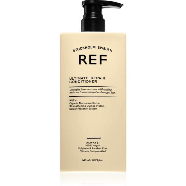 REF REF Ultimate Repair Conditioner дълбоко регенериращ балсам за увредена коса 600 мл.