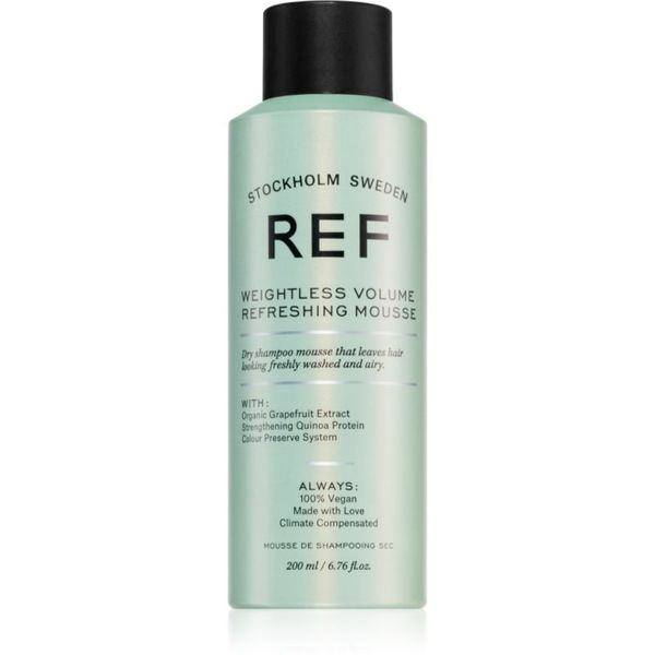 REF REF Weightless Volume Refreshing Mousse сух шампоан пяна за обем 200 мл.