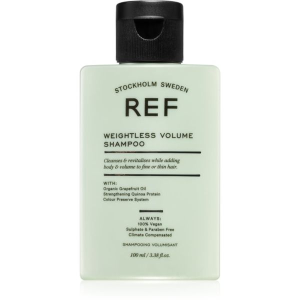 REF REF Weightless Volume Shampoo шампоан за тънка коса без обем в корените 100 мл.
