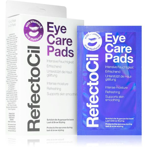 RefectoCil RefectoCil Eye Protection Care Pads защитни листчета за зоната под очите с подхранващ ефект 10x2 бр.