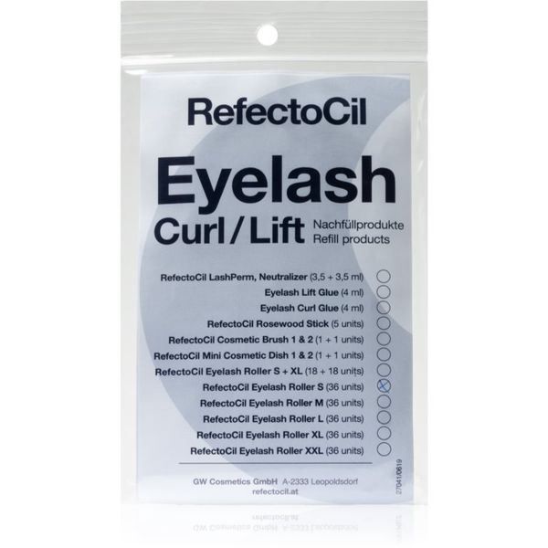 RefectoCil RefectoCil Eyelash Curl ролки за трайно къдрене за мигли размер S 36 бр.