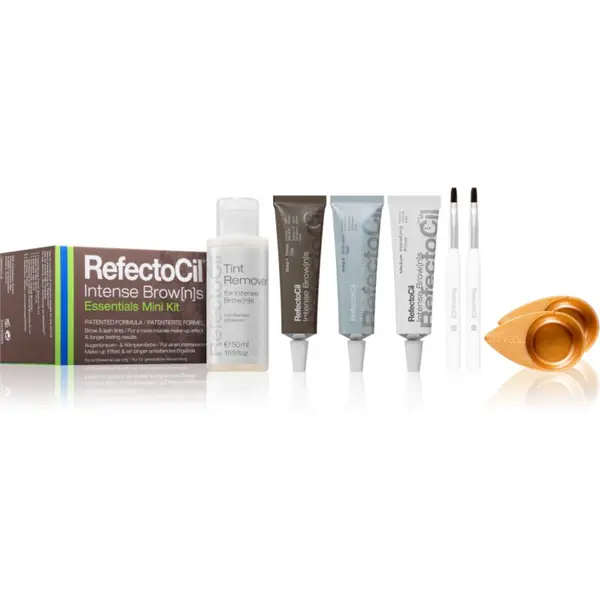 RefectoCil RefectoCil Intense Brow[n]s Essentials Mini Kit комплект за подстригване на вежди за вежди