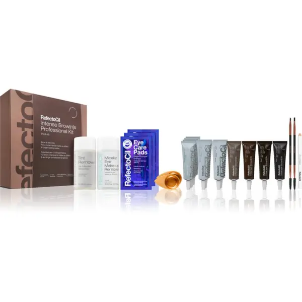 RefectoCil RefectoCil Intense Brow[n]s Professional Kit комплекти за боядисване на мигли и вежди