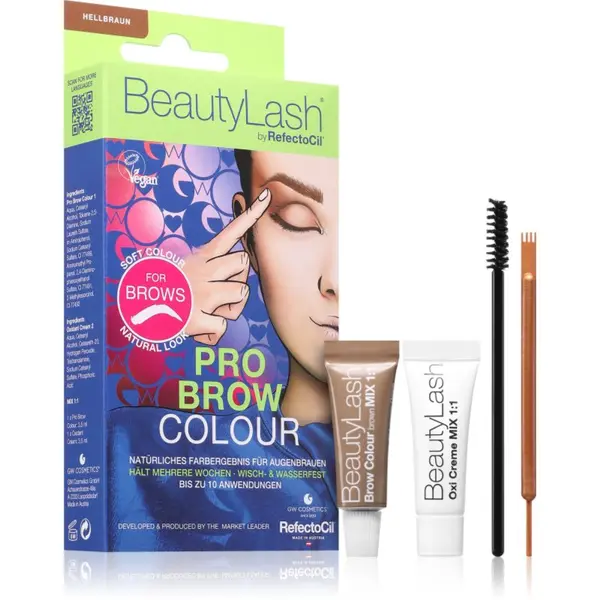 RefectoCil RefectoCil Pro Brow Colour цвят за вежди цвят Light Brown 1 бр.