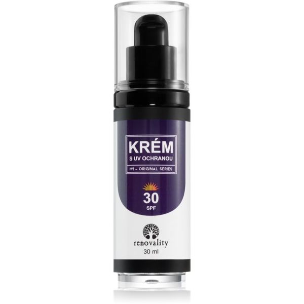 Renovality Renovality Mineral Cream with UV Protection крем за лице SPF 30 30 мл.