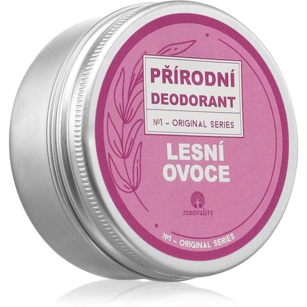 Renovality Renovality Original Series Natural Deodorant дезодорант стик с аромат Forest Fruits 50 мл.