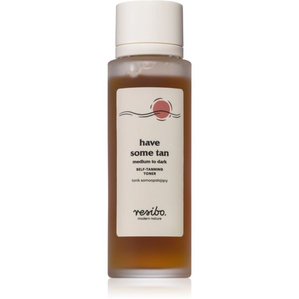 Resibo Resibo Have Some Tan! автобронзираща вода за лице и деколте цвят Medium to Dark 100 мл.