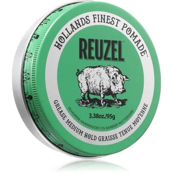 Reuzel Reuzel Green Grease Medium Hold помада за коса 95 гр.