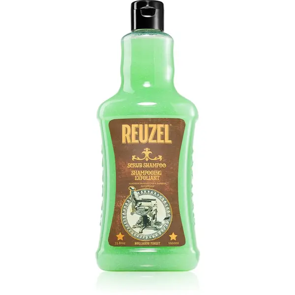 Reuzel Reuzel Hair Scrub Shampoo почистващ шампоан За коса за мъже 1000 мл.