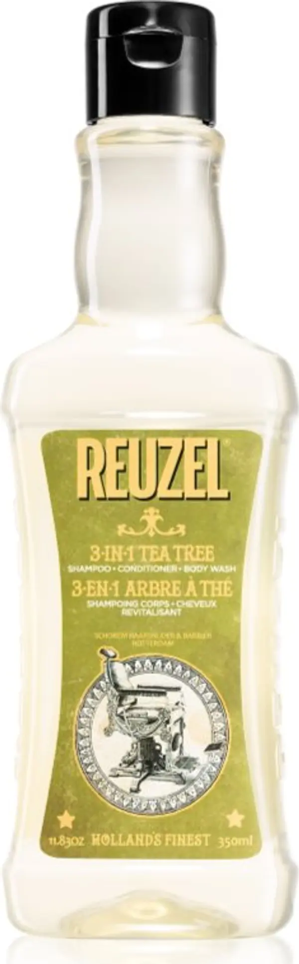 Reuzel Reuzel Tea Tree 3 в 1 шампоан, балсам и душ гел за мъже 350 мл.