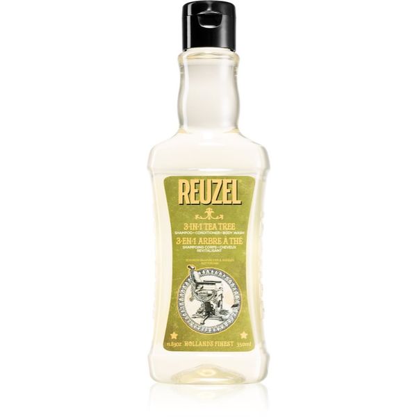 Reuzel Reuzel Tea Tree 3 в 1 шампоан, балсам и душ гел за мъже 350 мл.