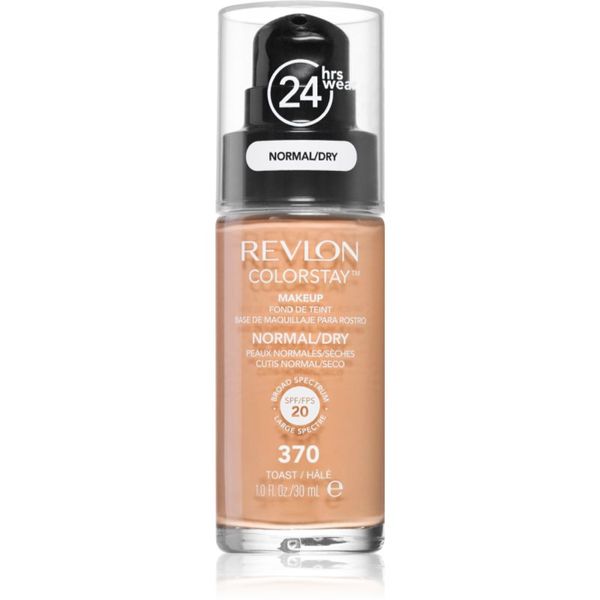 Revlon Cosmetics Revlon Cosmetics ColorStay™ дълготраен фон дьо тен за нормална към суха кожа цвят 370 Toast 30 мл.
