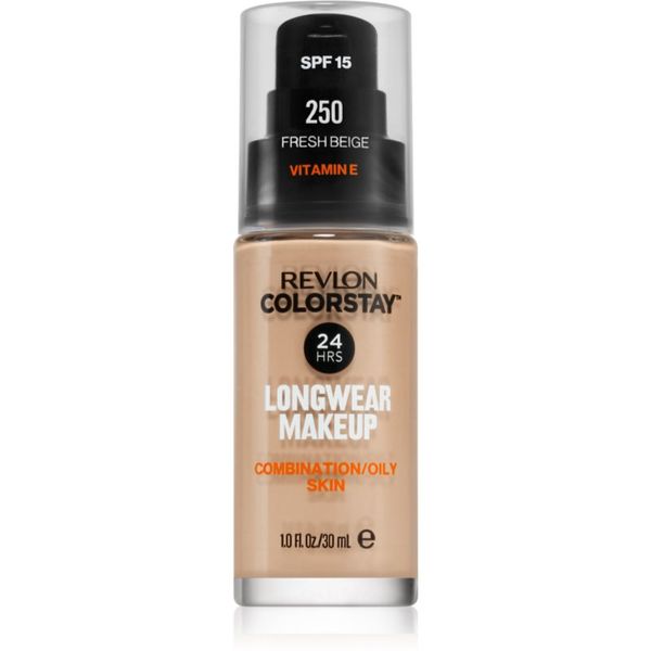 Revlon Cosmetics Revlon Cosmetics ColorStay™ дълготраен матиращ фон дьо тен за смесена и мазна кожа цвят 250 Fresh Beige 30 мл.
