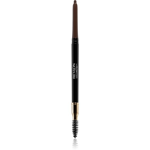 Revlon Cosmetics Revlon Cosmetics ColorStay™ двустранен молив за вежди с четка цвят 220 Dark Brown 0,35 гр.
