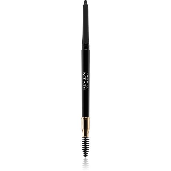 Revlon Cosmetics Revlon Cosmetics ColorStay™ двустранен молив за вежди с четка цвят 225 Soft Black 0,35 гр.