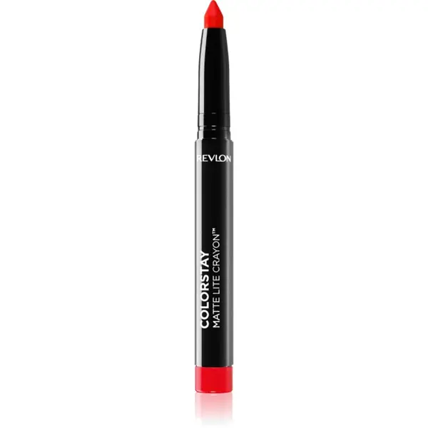 Revlon Cosmetics Revlon Cosmetics ColorStay™ Matte Lite Crayon матиращо червило с молив цвят 009 Ruffled Feathers 1,4 гр.