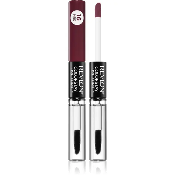 Revlon Cosmetics Revlon Cosmetics ColorStay™ Over Time дълготрайно течно червило с блясък цвят 270 Relentless Raisin 2 мл.