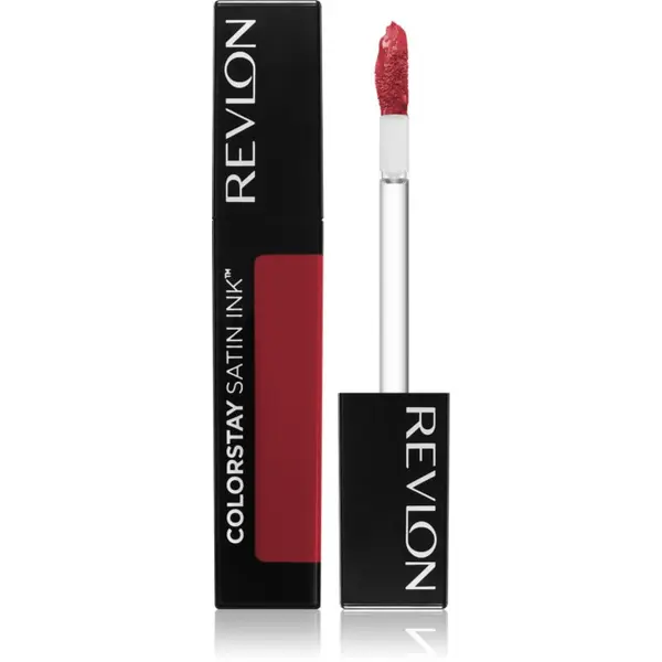 Revlon Cosmetics Revlon Cosmetics ColorStay™ Satin Ink дълготрайно течно червило цвят N°005 Silky Sienna 5 мл.