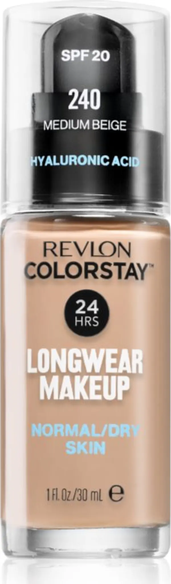 Revlon Cosmetics Revlon Cosmetics ColorStay™ SPF 20 дълготраен фон дьо тен за нормална към суха кожа цвят 240 Medium Beige 30 мл.