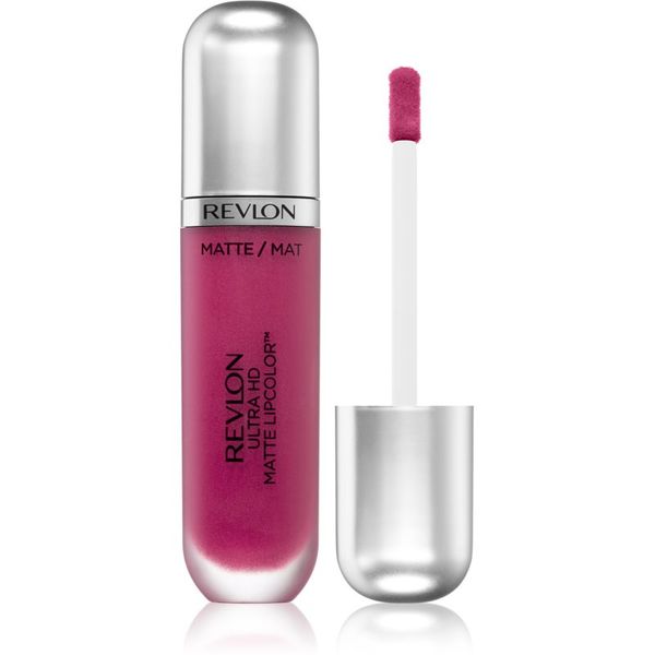 Revlon Cosmetics Revlon Cosmetics Ultra HD Matte Lipcolor™ ултра матиращо течно червило цвят 610 Addiction 5.9 мл.