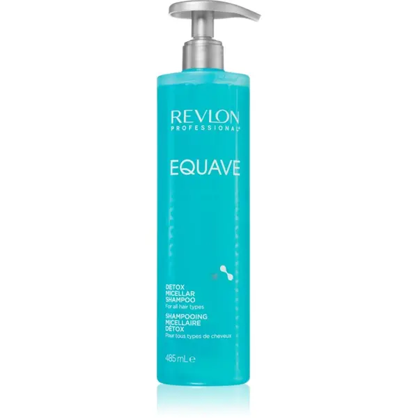 Revlon Professional Revlon Professional Equave Detox Micellar Shampoo Мицеларен шампоан с детокс ефект за всички видове коса 485 мл.