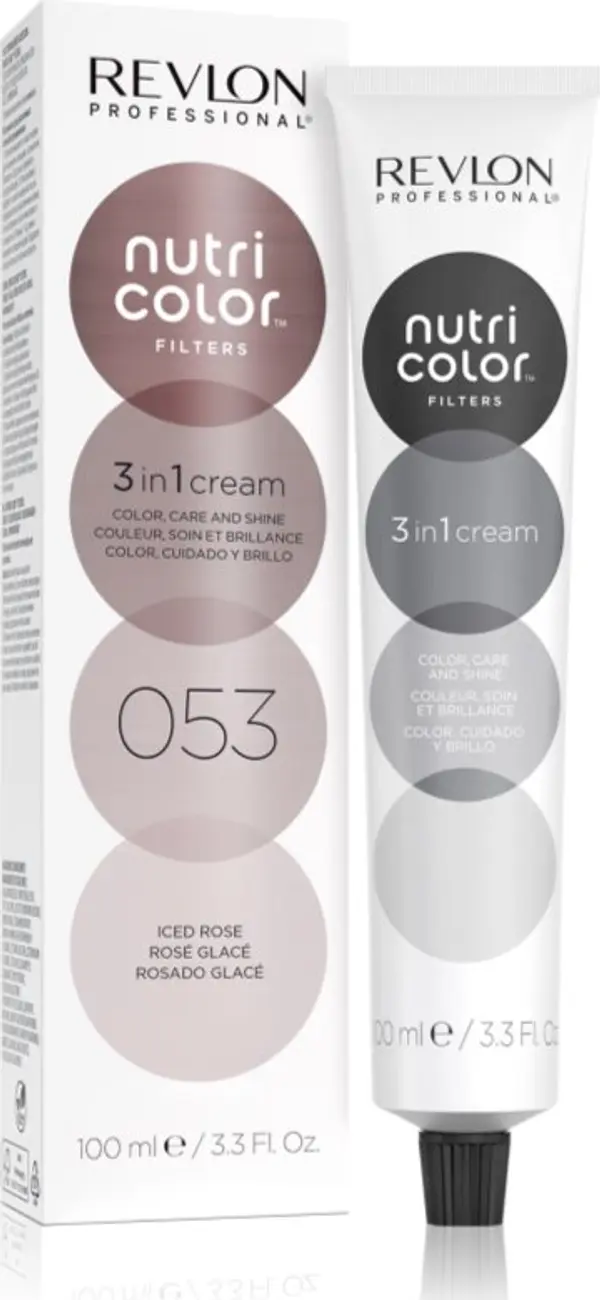 Revlon Professional Revlon Professional Nutri Color Filters Metal-Ice подхранваща тонираща маска за професионална употреба 100 мл.