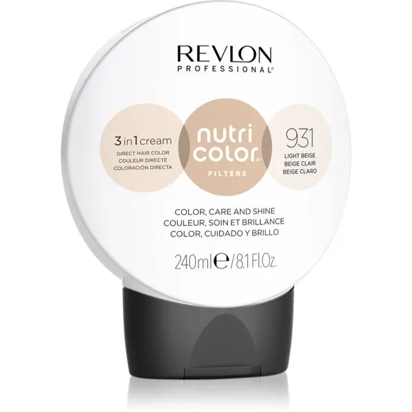 Revlon Professional Revlon Professional Nutri Color Filters Toning подхранваща тонираща маска за професионална употреба 931 240 мл.