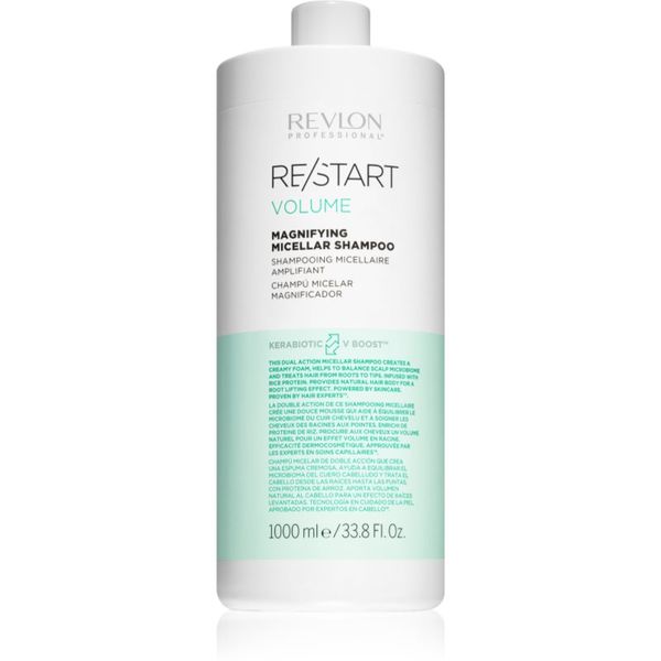 Revlon Professional Revlon Professional Re/Start Volume мицеларен шампоан за обем за тънка коса без обем 1000 мл.