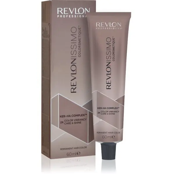 Revlon Professional Revlon Professional Revlonissimo Colorsmetique Brunette Shades перманентната боя за коса за коса с кафяви нюанси 7.24 60 мл.