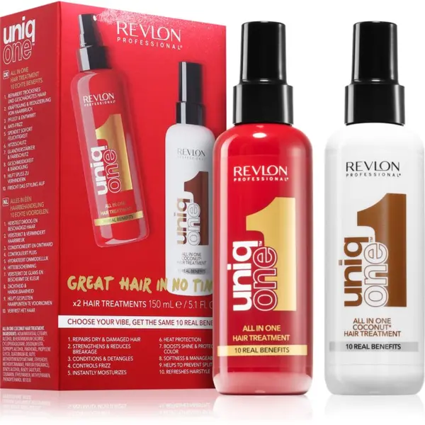 Revlon Professional Revlon Professional UniqOne Hair Treatment Pack подаръчен комплект За коса 1 бр.