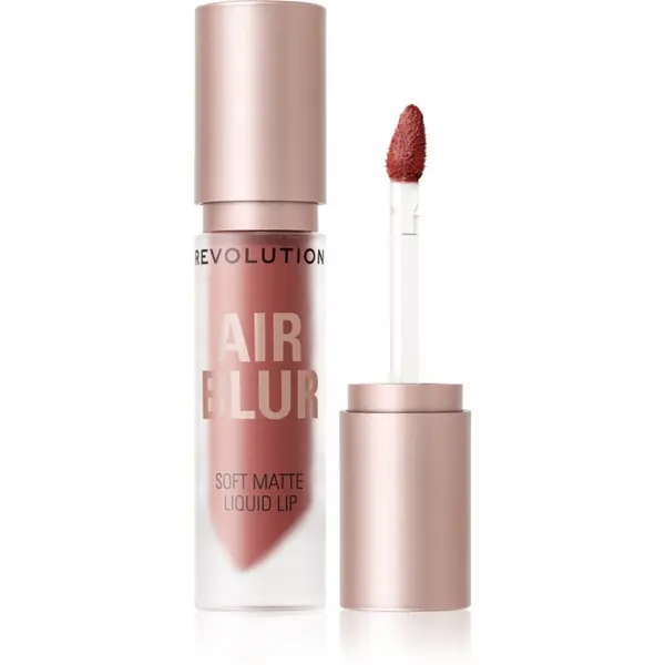 Revolution Revolution Air Blur Liquid Lipstick леко течно матиращо червило цвят Whisper 3.5 мл.