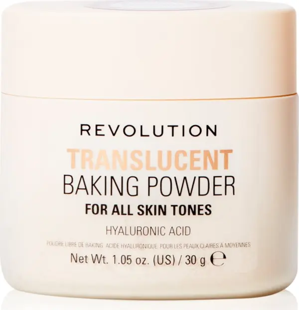 Revolution Revolution Baking Powder насипна пудра цвят Translucent 30 гр.