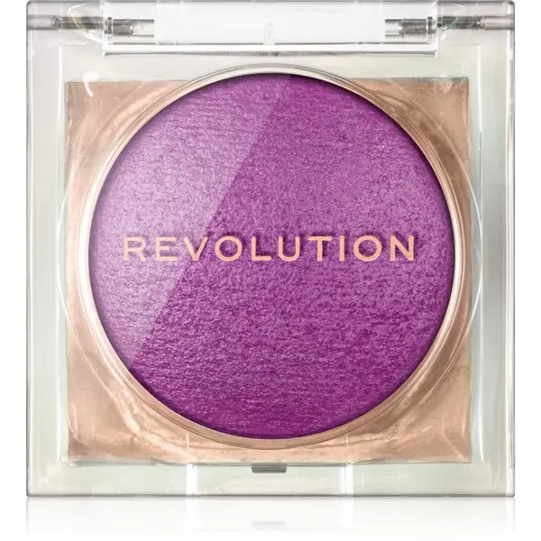 Revolution Revolution Beam Bright Blush освежаващ руж цвят Lick of Lilac 2.8 гр.