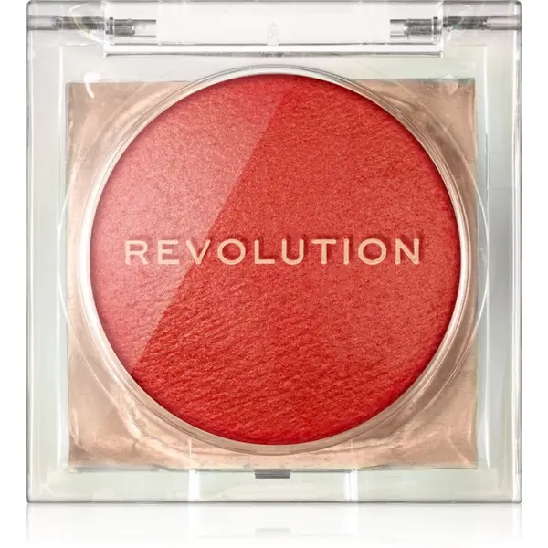 Revolution Revolution Beam Bright Blush освежаващ руж цвят Orange Crush 2.8 гр.