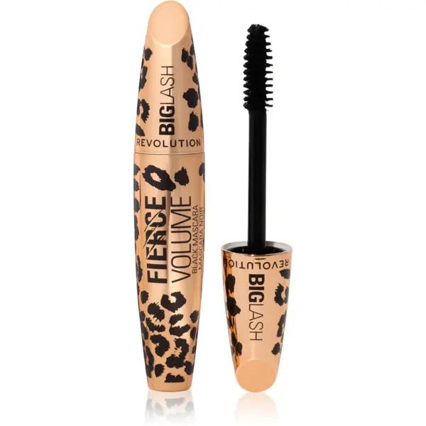 Revolution Revolution Big Lash Fierce Volume спирала за обем и сгъстяване на миглите цвят Black 9 гр.