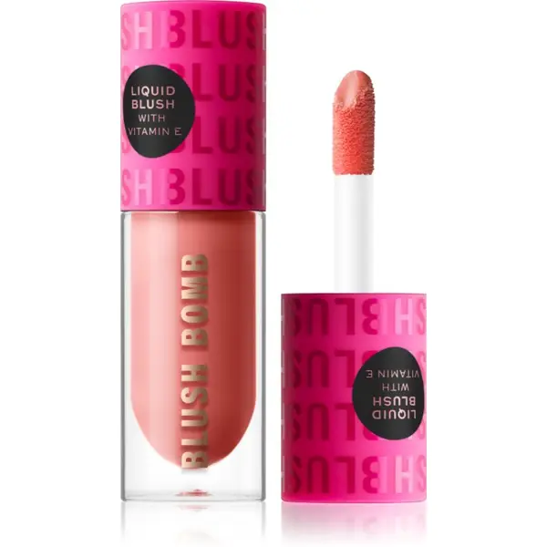 Revolution Revolution Blush Bomb кремообразен руж цвят Glam Orange 4.6 мл.